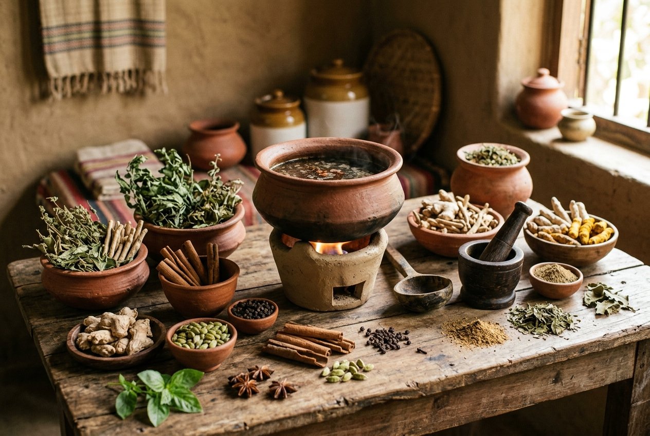 A Holistic Guide to Ayurvedic Herbal Preparations and Healing Roots